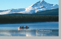 Beautiful Chaunigan Lake in Chilcotin country